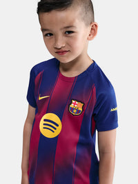 Kids kit FC Barcelona Home 25/26 - With Socks