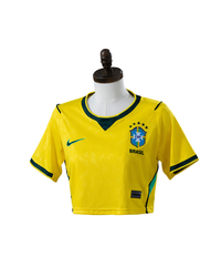 Women's Brazil Home 26/27 Crop Shirt