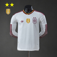 Spain Away 26/27 Long Sleeve Shirt - Two Stars & World Champions Patch