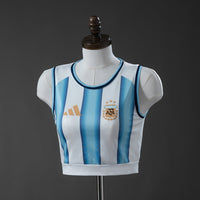Women's Argentina Home 26/27 Crop Shirt