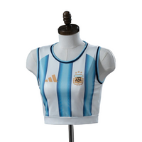 Women's Argentina Home 26/27 Crop Shirt