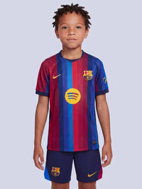 Kids kit FC Barcelona Home 26/27 - With Socks