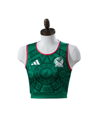 Women's Mexico Home 26/27 Crop Shirt
